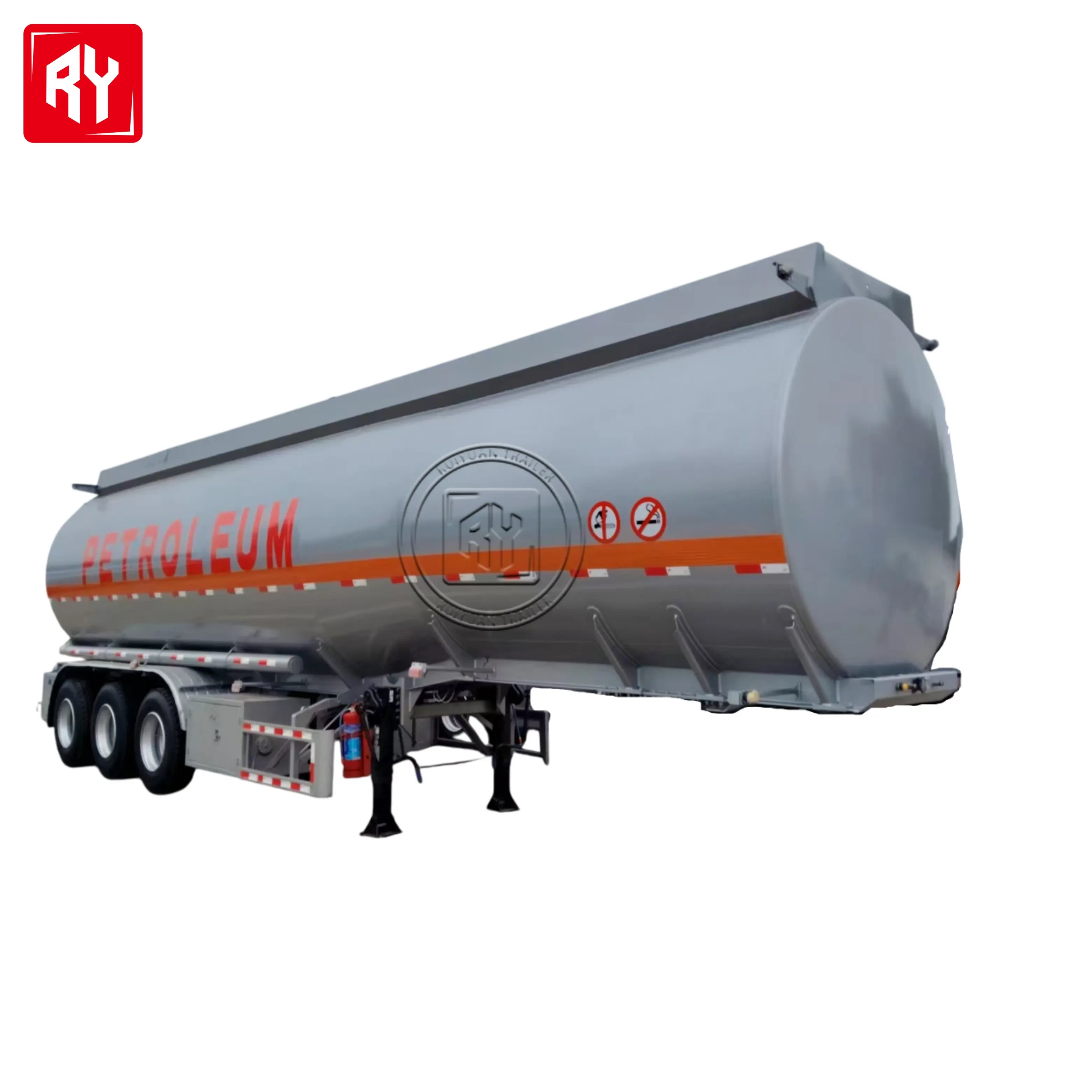 Aluminijski tanker za prijevoz goriva prikolica