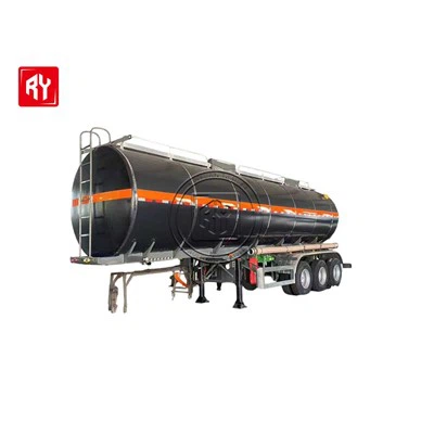 Prikolica s asfaltom s 3 osi za prodaju se za prijevoz vrućeg asfalta nafte